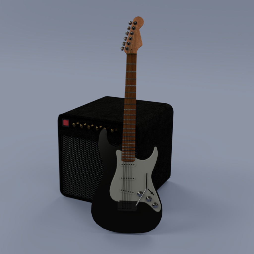 electric guitar rhythm solo preview image 1
